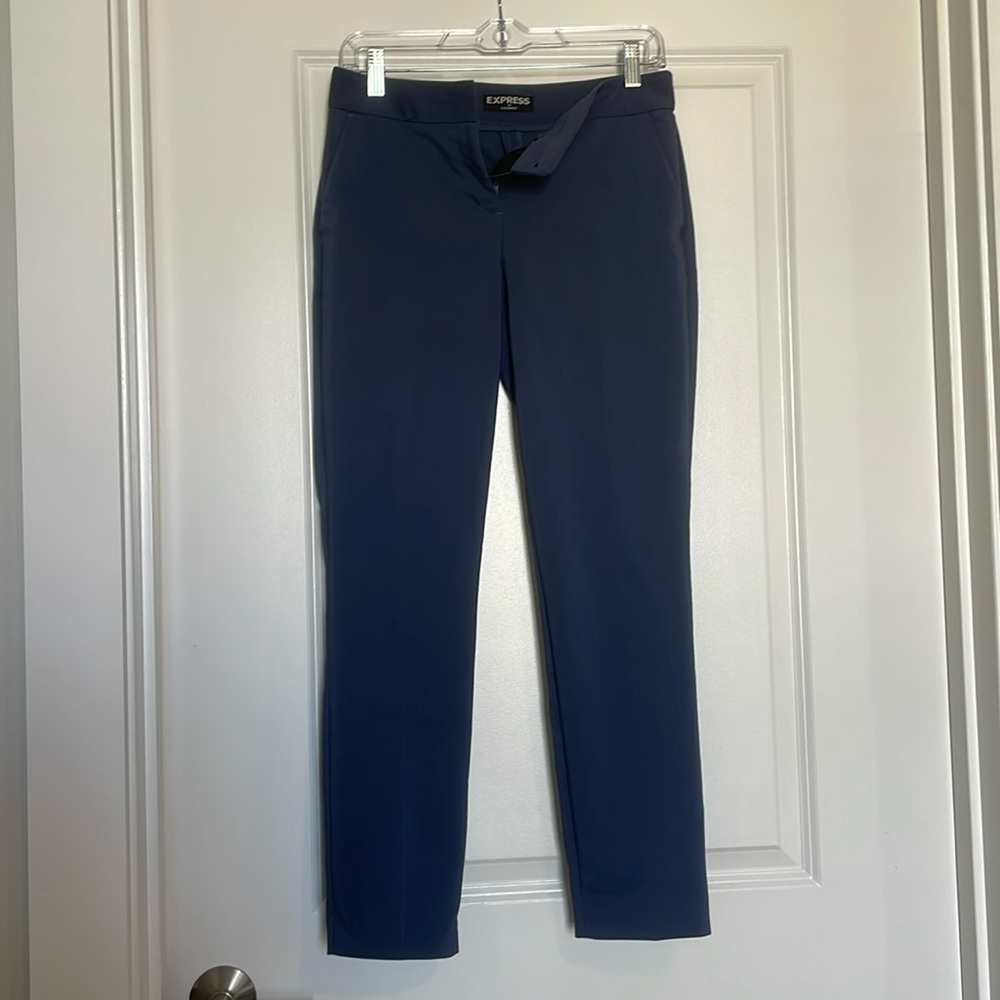 Express Columnist Blue Dress Pants Size 2